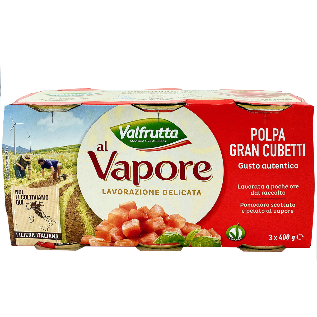 Valfrutta: Polpa gran cubetti