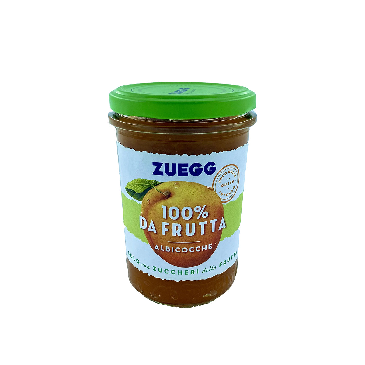 Marmellate "Zueg" solo con zucchero frutta, albicocca