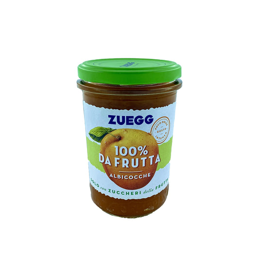 Marmellate "Zueg" solo con zucchero frutta, albicocca